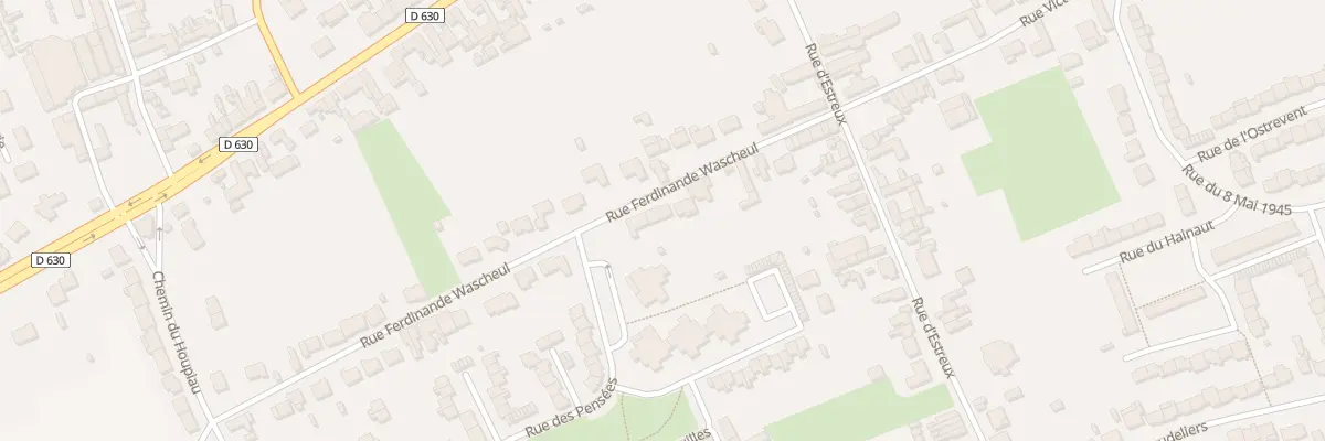 Plan du 17 Rue Ferdinande Wascheul à Onnaing