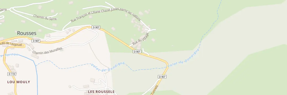 Plan du 5018 Rousses Village à Rousses