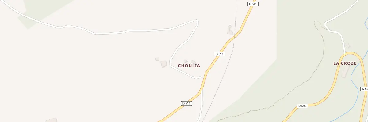 Plan du 2 Choulia à Vissac-Auteyrac