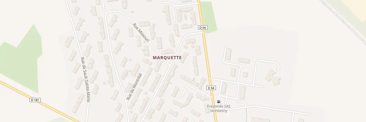 Plan du 28 Rue de la Nouvelle France à Laon