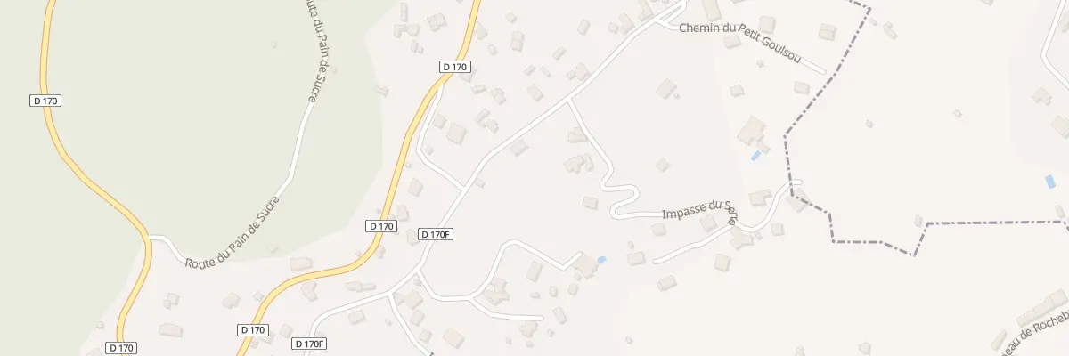 Plan du 690 Petit Goulsou à Avèze