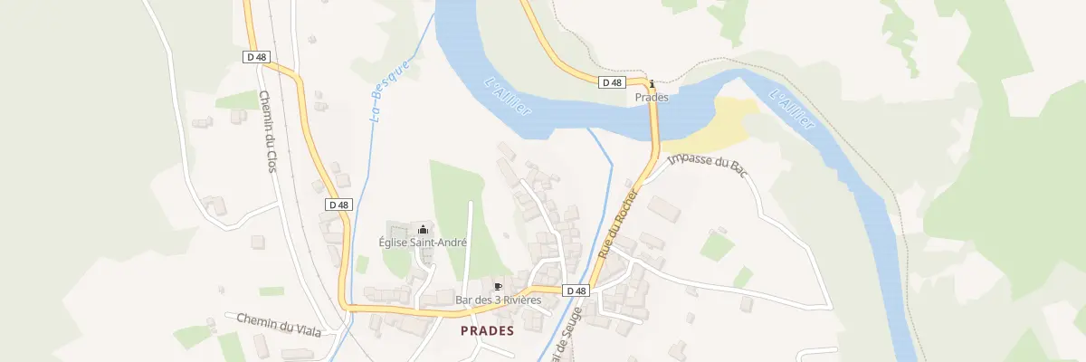 Plan du 5102 Le Bourg à Prades