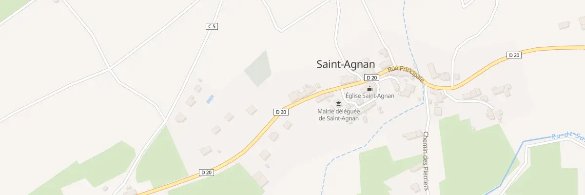 Plan du 2 Rte de Dormans à Vallées en Champagne