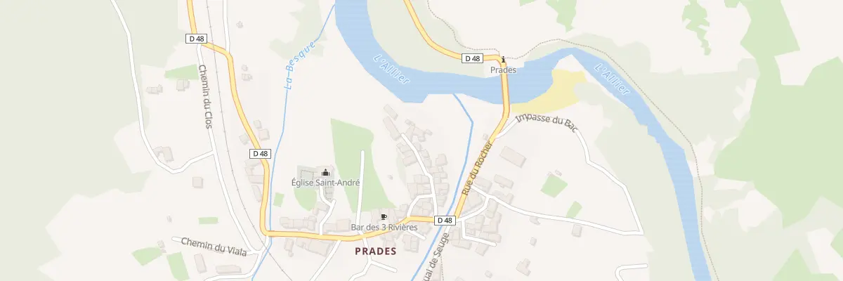 Plan du 5097 Le Bourg à Prades