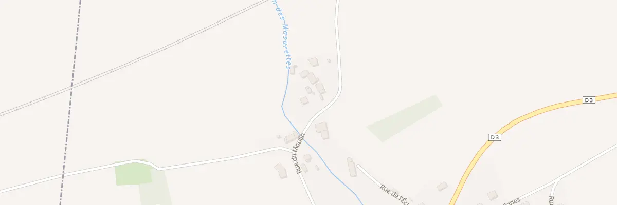 Plan du 29 Rue du Moulin à Courthiézy