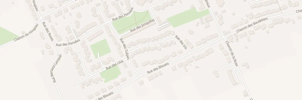 Plan du 12 Rue des Iris à Onnaing