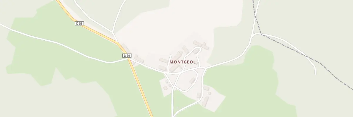 Plan du 5029 Montgeol à Saint-Éloy-la-Glacière