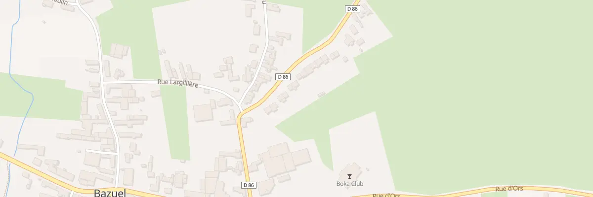 Plan du 16 Rue de Pommereuil à Bazuel