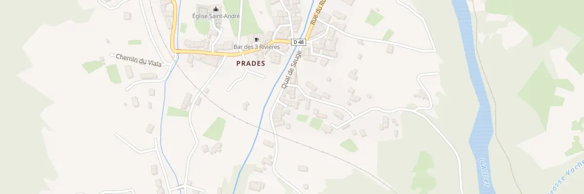 Plan du 5083 Le Bourg à Prades