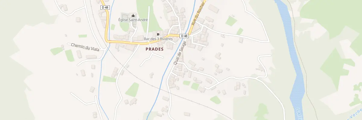 Plan du 5094 Le Bourg à Prades
