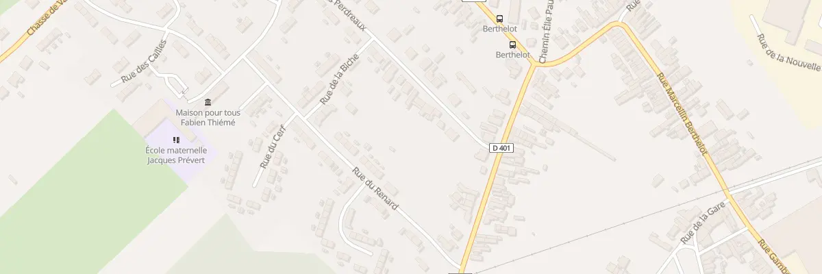 Plan du 24 Rue des Perdreaux C 4 Chasses à Onnaing