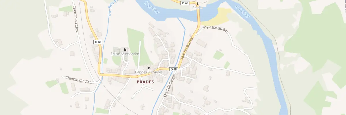 Plan du 5043 Le Bourg à Prades