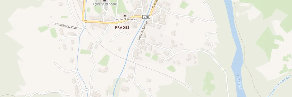 Plan du 5089 Le Bourg à Prades