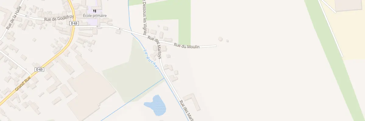 Plan du 16 Rue des Marloys à Pouilly-sur-Serre