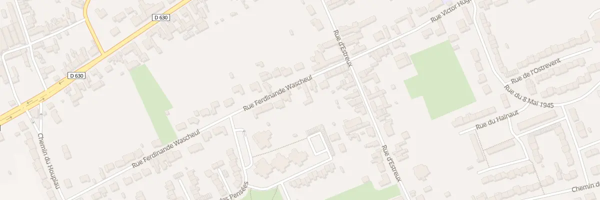 Plan du 9 Rue Ferdinande Wascheul à Onnaing
