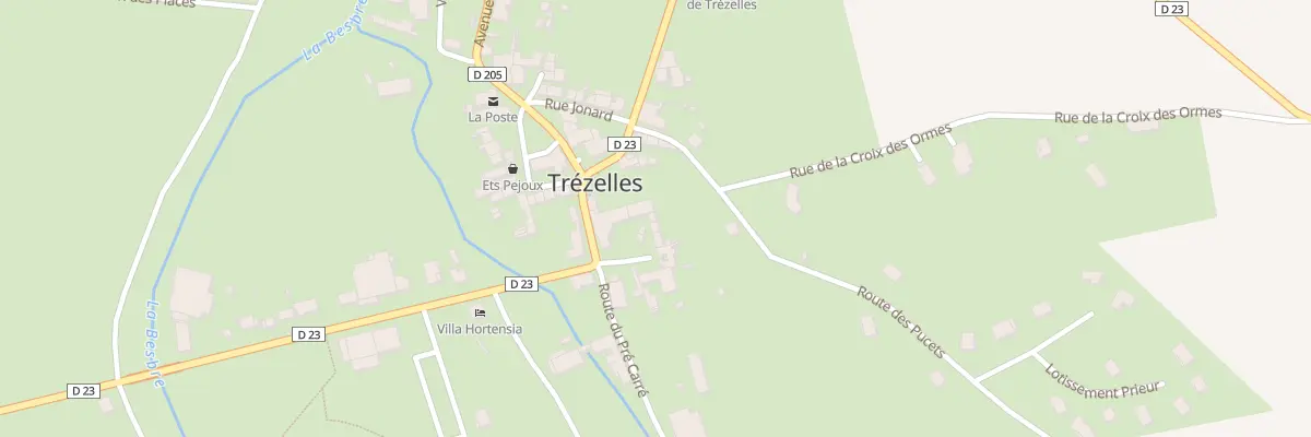 Plan du 5144 La Cour du Chateau à Trézelles