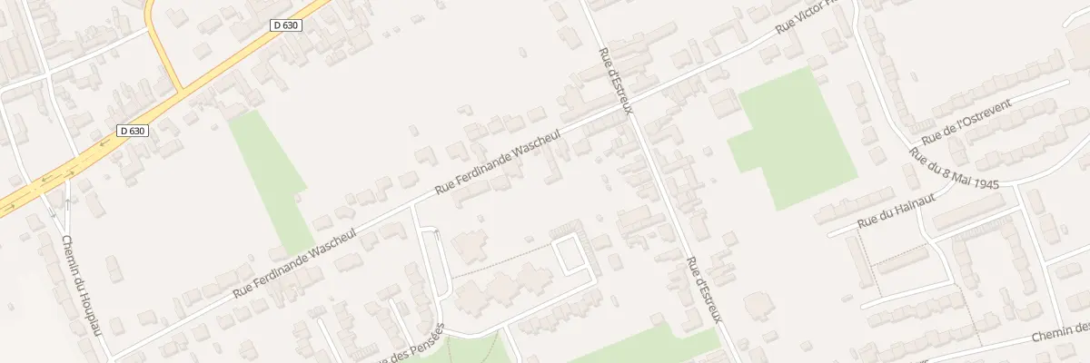 Plan du 11 Rue Ferdinande Wascheul à Onnaing