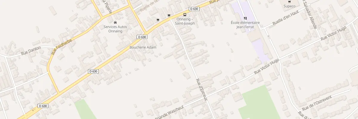 Plan du 16 Rue d’Estreux à Onnaing
