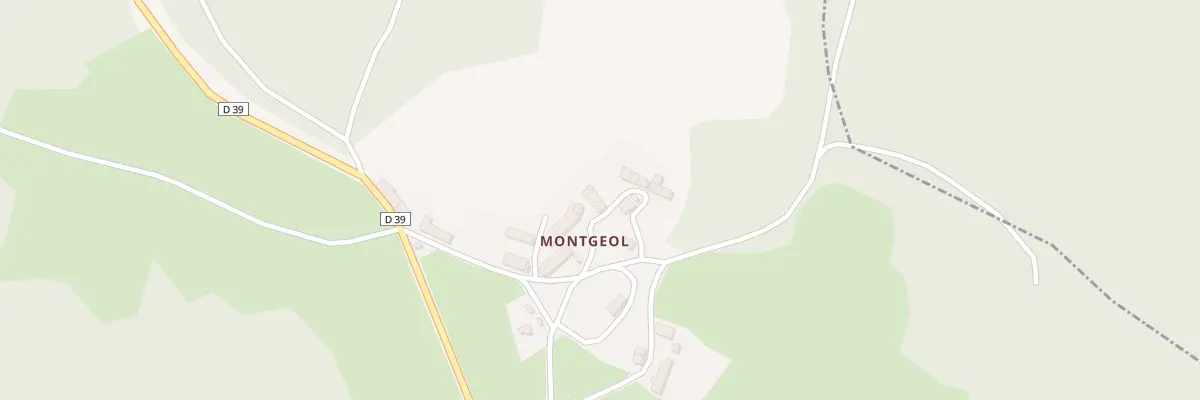 Plan du 5024 Montgeol à Saint-Éloy-la-Glacière