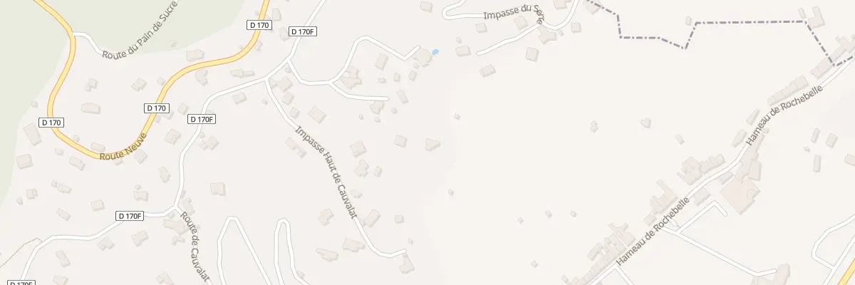 Plan du 5521 Petit Goulsou à Avèze
