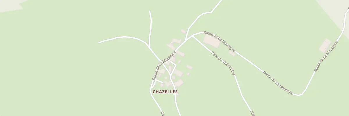 Plan du 5168A Chazelles à Thoras