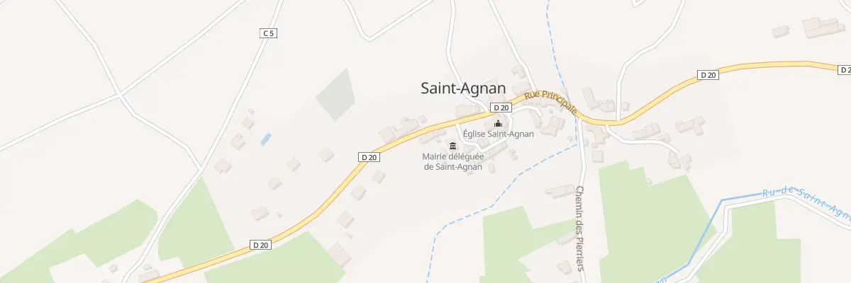 Plan du 5 Rte de Dormans à Vallées en Champagne
