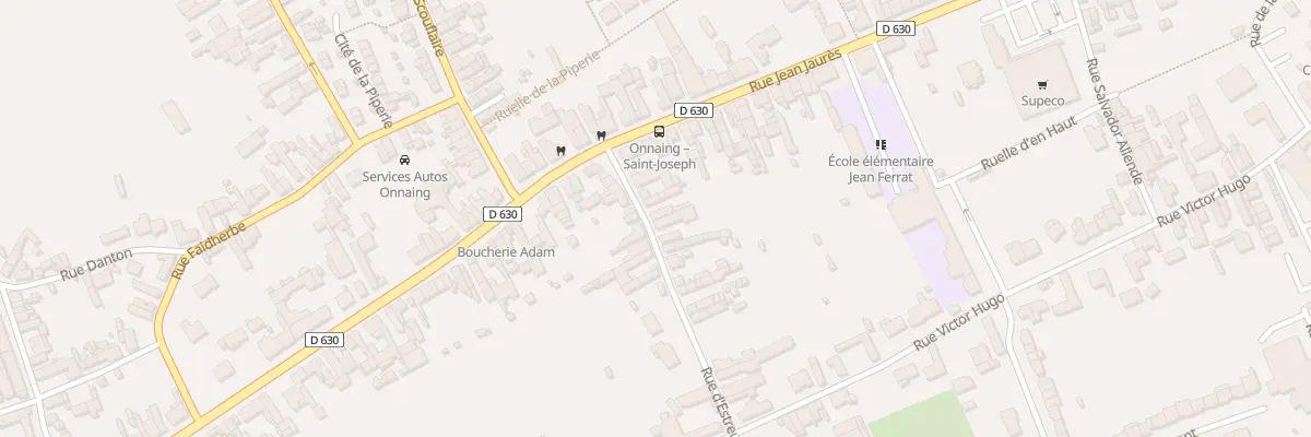Plan du 3 Rue d’Estreux à Onnaing