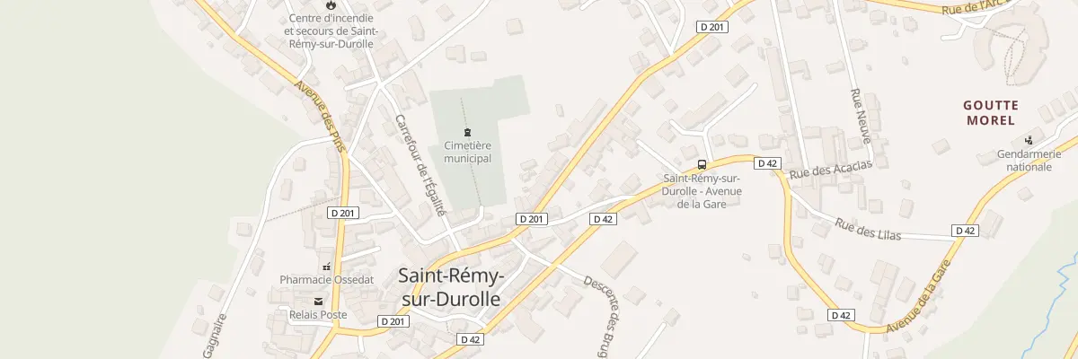 Plan du 9 Av des Bruyères à Saint-Rémy-sur-Durolle