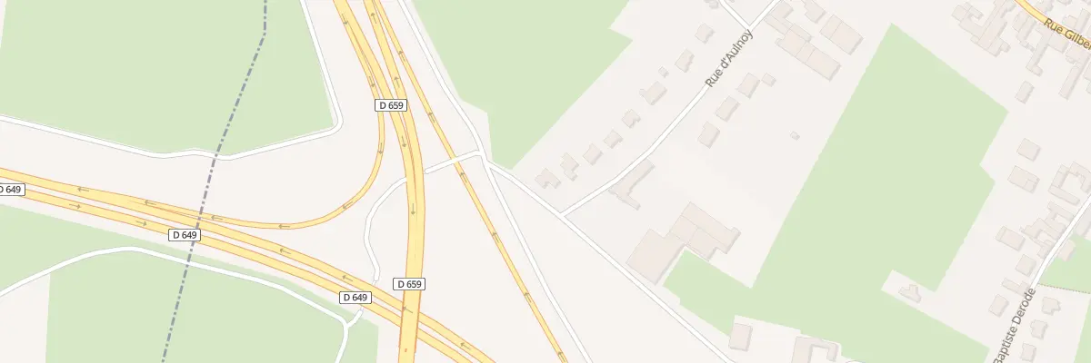 Plan du 34 Rue d’Aulnoy à Curgies