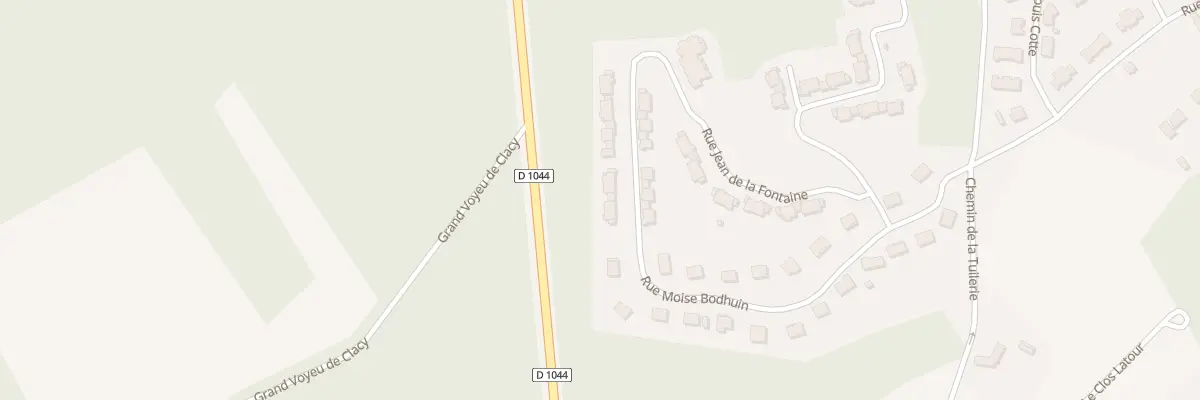 Plan du 16 Rue Jean de la Fontaine à Laon