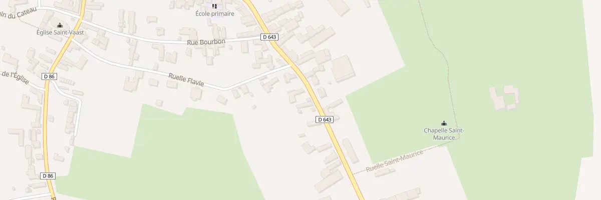 Plan du 14 Rue de Catillon à Bazuel