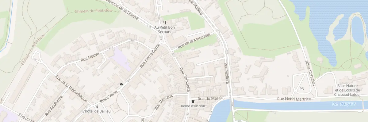 Plan du 74 Rue Gambetta à Condé-sur-l’Escaut