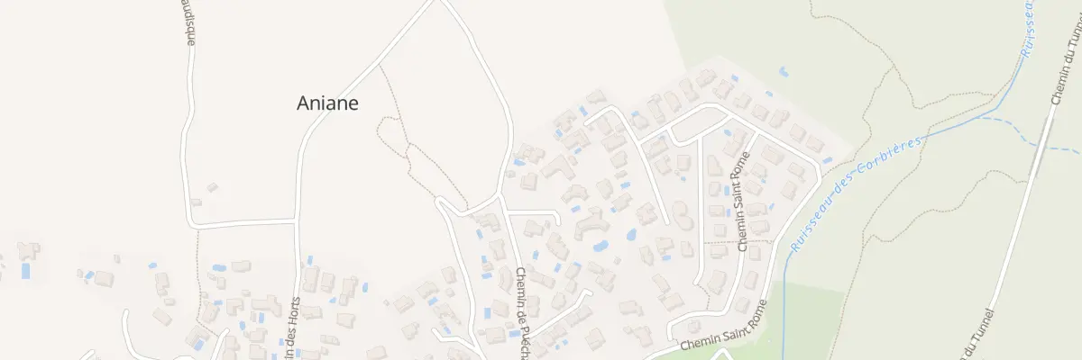 Plan du 17 Che de Puechauma à Aniane