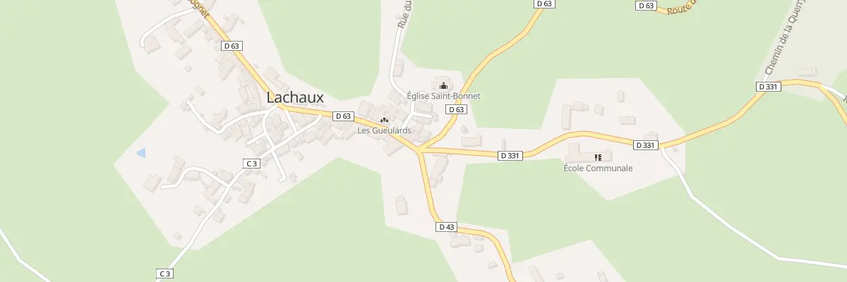 Plan du 5193 Lachaux à Lachaux
