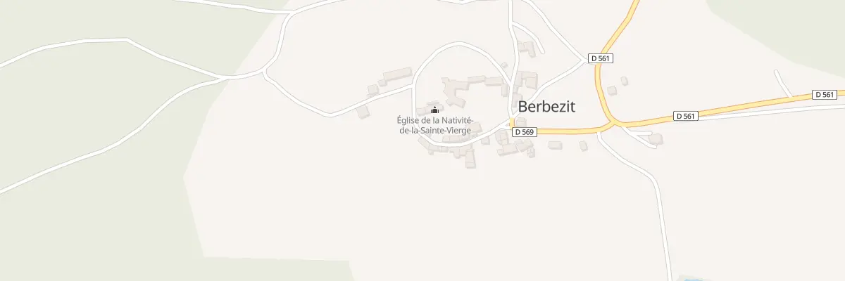 Plan du 5020 Le Bourg à Berbezit