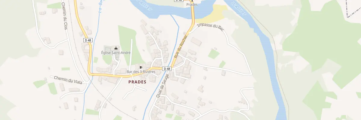 Plan du 5060 Le Bourg à Prades
