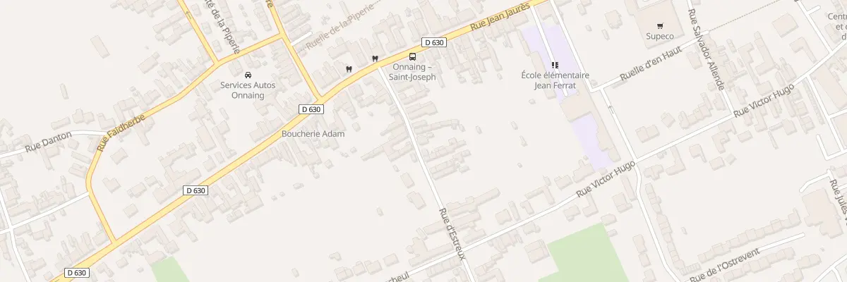Plan du 21 Rue d’Estreux à Onnaing