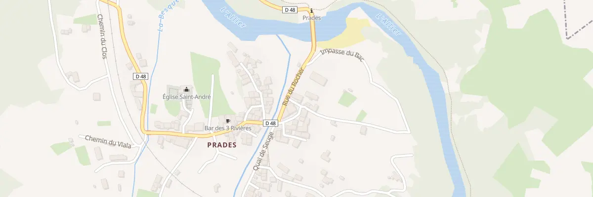 Plan du 5061 Le Bourg à Prades