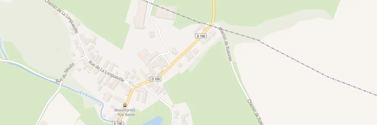 Plan du 4 Rte de Ruesnes à Beaudignies