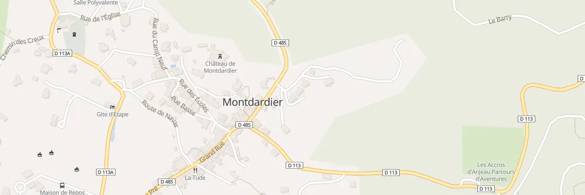 Plan du 5190 Lasparos à Montdardier