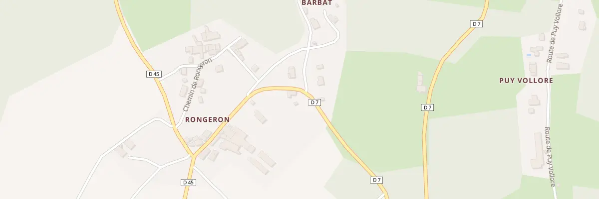 Plan du 5289 Rongeron à Vollore-Ville
