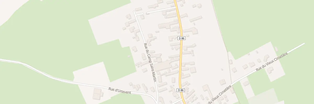Plan du 12 Rue du Camp Saint Martin à Pommereuil