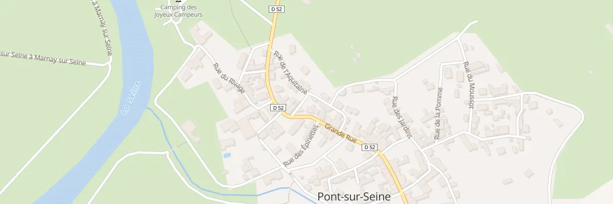 Plan du 66 Gr Grande Rue à Pont-sur-Seine