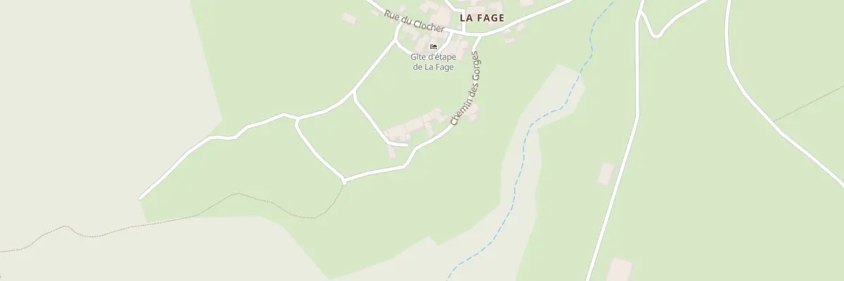 Plan du 160 Che des Gorges à Saint-Étienne-du-Valdonnez