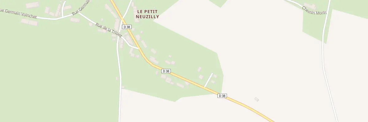 Plan du 23 Rte des Colombes à Montapas