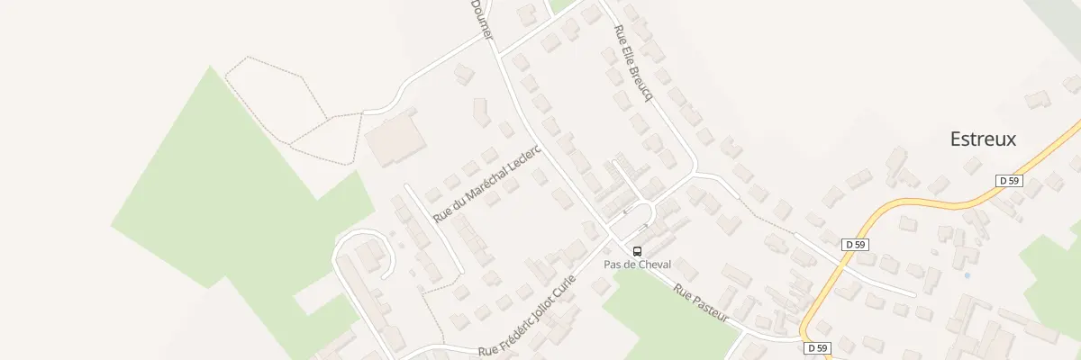 Plan du 3 Rue Paul Doumer à Estreux