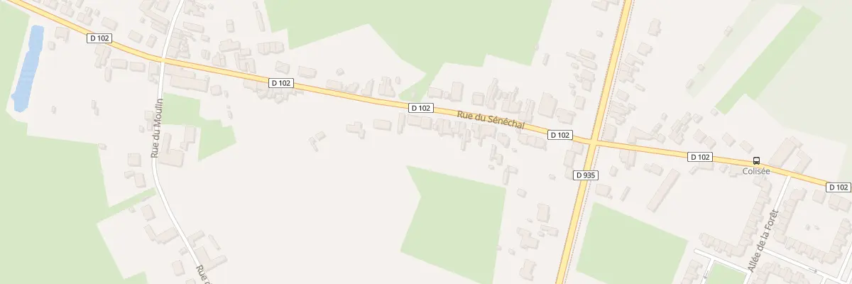 Plan du 107 Rue du Sénéchal à Condé-sur-l’Escaut