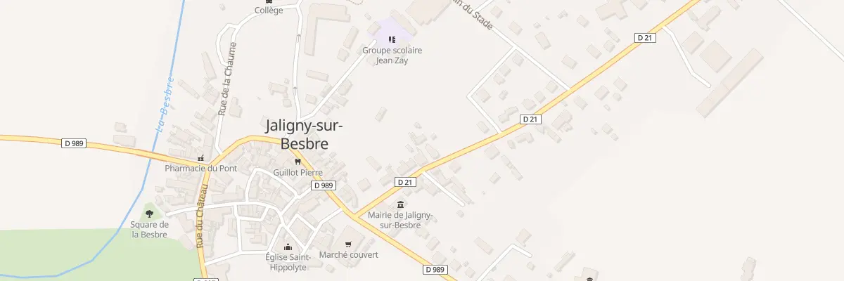 Plan du 15B Rue de la Couzenotte à Jaligny-sur-Besbre