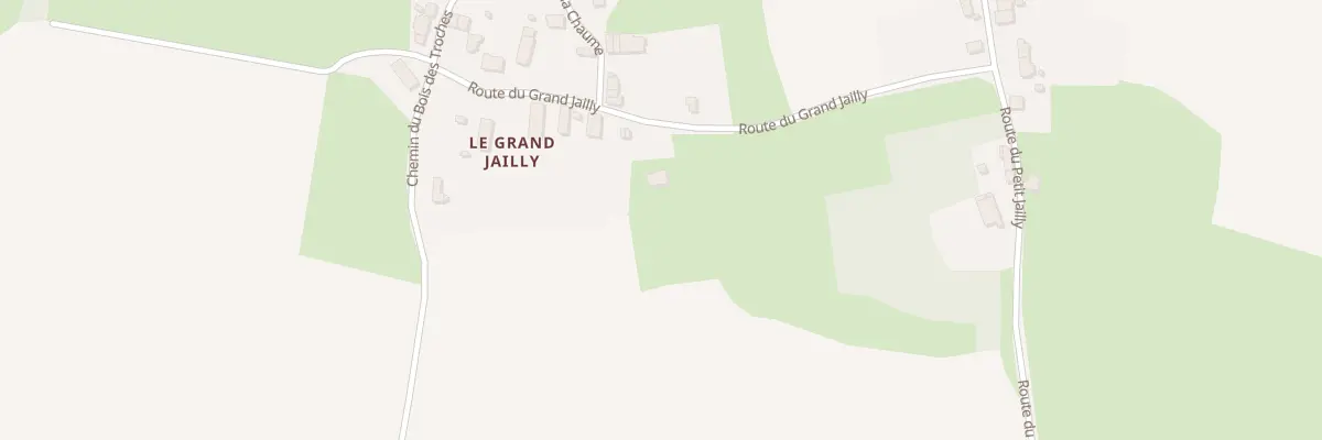 Plan du 1 Rte du Grand Jailly à Bazolles