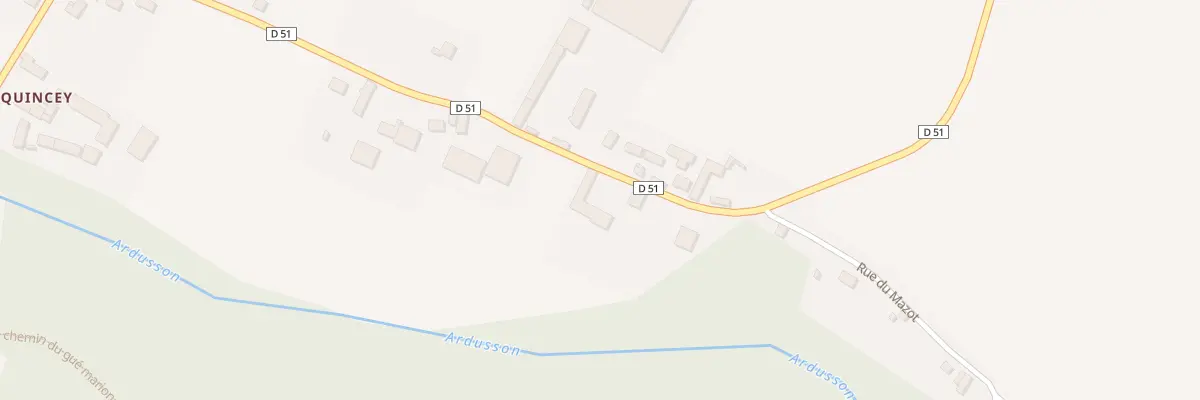 Plan du 18 Rue du Mazot à Ferreux-Quincey